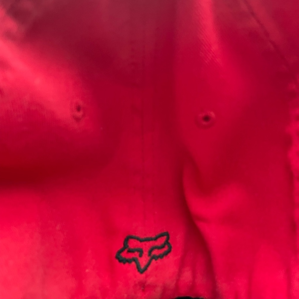 Honda Fox Racing Red Cap with Black Logo - Picture 5 of 5
